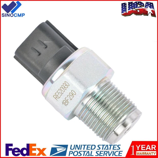 RE520930 RE515635 Fuel Pressure Sensor For John Deere 7420 7520 7710 7810 8120
