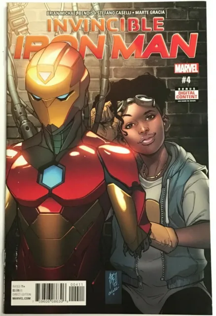 Invincible Iron Man#4 Vf/Nm 2017 Riri Williams Marvel Comics