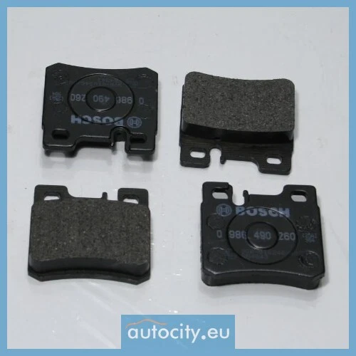 Kit De Plaquettes De Frein Arrière BOSCH 0 986 494 735 - Pour Renault Mégane III Et Modèles Compatibles - 2
