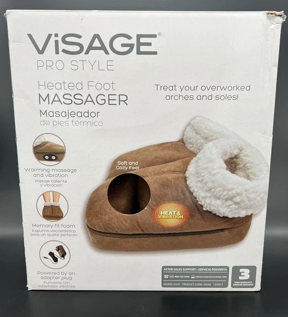 VISAGE PRO STYLE Heated Foot Massager Open Box Never Used 7.50 PicClick