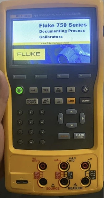 Fluke 754 Calibratore Processo Di Documentazione Con Hart