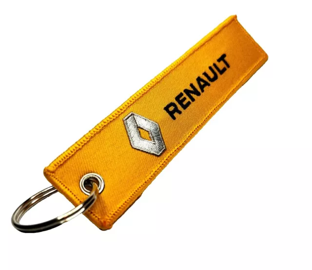 Renault Schlüsselanhänger Merchandise Keychain Assesoires Anhänger Gelb