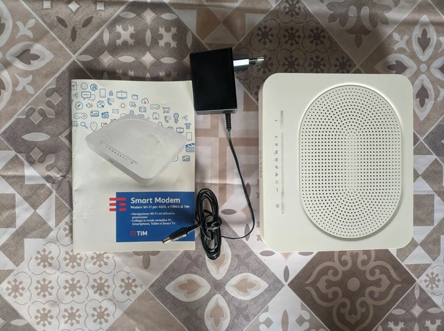 Smart Modem Tim SMART MODEM ROUTER TIM ADSL e Fibra - TG789vac v2 - 771302 EUR 10,00 ...