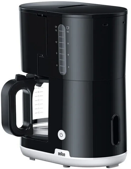 Braun KF 1100 BK Kaffeeautomat 1000W 10 Tassen schwarz - Wie neu