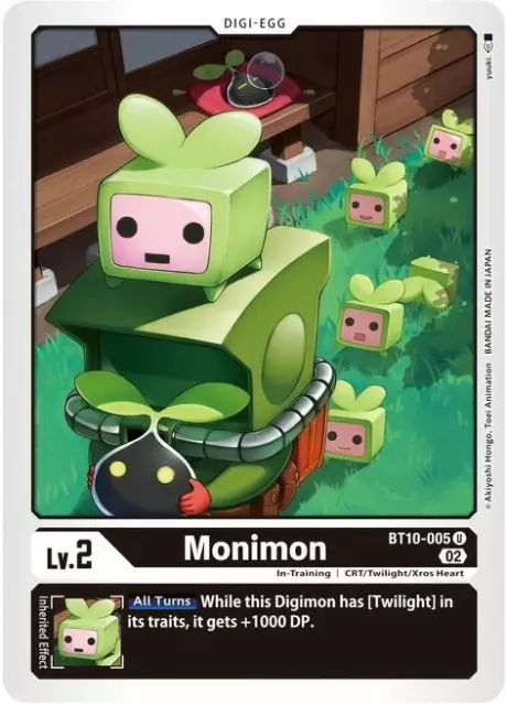 Monimon BT10-005 - Digimon Card Game [BT-10: Xros Encounter]