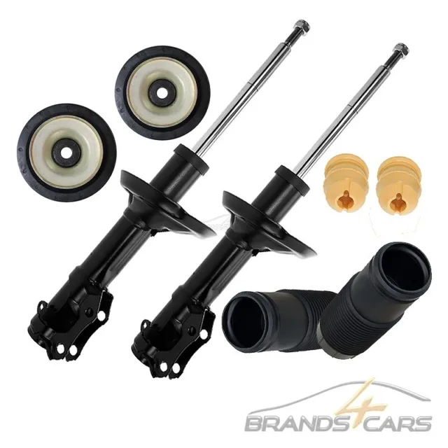 ATEC 2x STOSSDÄMPFER GAS VORNE +DOMLAGER +PROTECTION-KIT FÜR VW GOLF 2 3 1H