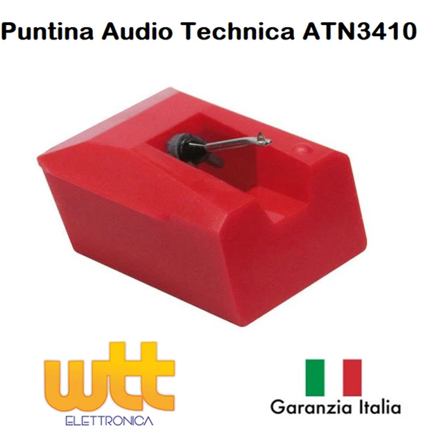 Puntina di ricambio giradischi PER AUDIOTECHNICA AUDIO TECHNICA ATN3400 ATN3410