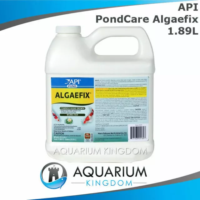 API PondCare Algaefix 1.89L Algae Killer Fix Green Water in Pond & Water Feature