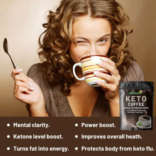Natural Herbs Healthy Weight Loss Keto Instant Coffee Slimming Coffee 10g*10bags