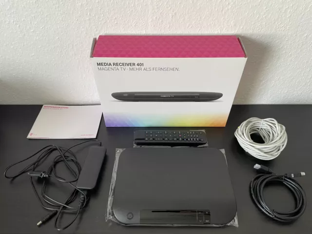 Telekom Media Receiver 401 Typ B 500GB HDD [Kompatibel nur mit MagentaTV Gen. 1]