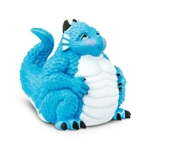 SAFARI LTD PUFF DRAGON TOY FIGURE #10146 DRAGONS COLLECTION NEW 3.5" x 3"!