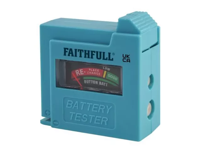 Faithfull - Testeur de batterie pour AA AAA CD & 9V