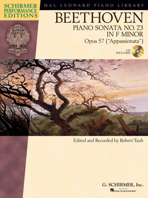 Beethoven Sonata No 23 in F minor Opus 57 Appassionata Piano G Schirmer Book CD
