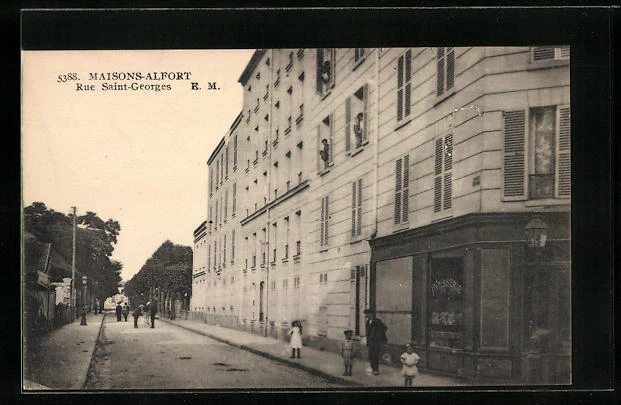 CPA Maisons-Alfort, Rue Saint-Georges
