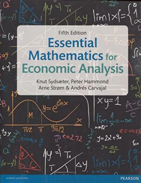 Essential Mathematics for Economic Analysis plus MyMathLab 5th Edition by Knut S
