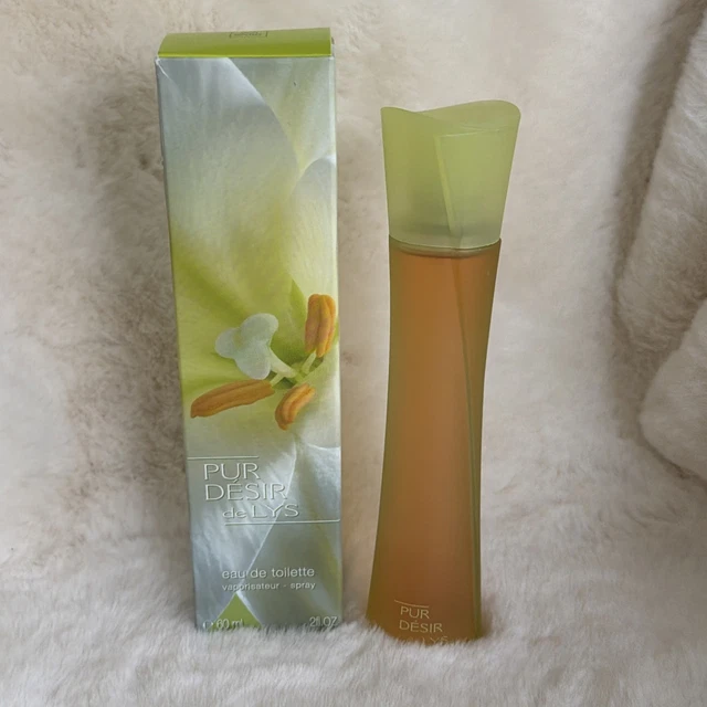 Eau De Toilette Yves Rocher Pur Désir De Pivoine 60 Ml - Floral Frais, Neuf Sans Emballage Scellé