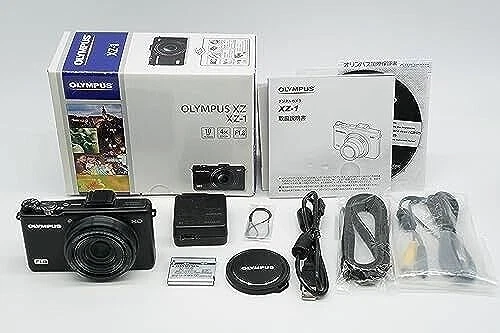 Olympus Stylus XZ-1 Digital Camera battery Black working Japanese #1
