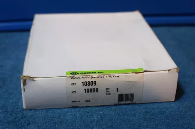 GREENLEE 10809 REPLACEMENT BLADE for CABLE CUTTER -NEW- ratcheting