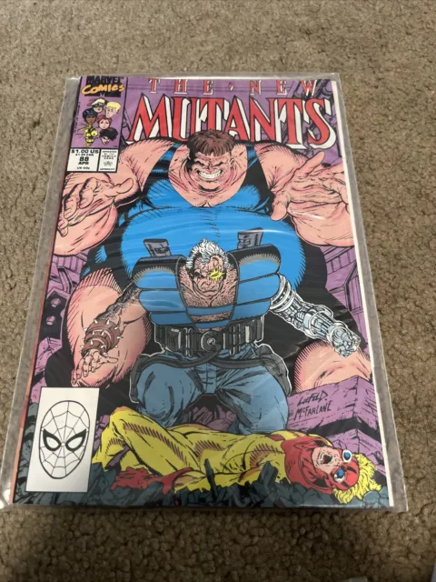 X-Men 's THE NEW MUTANTS Marvel 1980 Comic Book