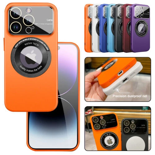 Case For Apple iPhone 14 13 Pro Max Shockproof Magnetic Silicone Cover
