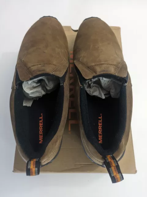 MERRELL MEN'S JUNGLE Moc Nubuck Waterproof Slip-On Shoe,Brown, 11.5 W ...