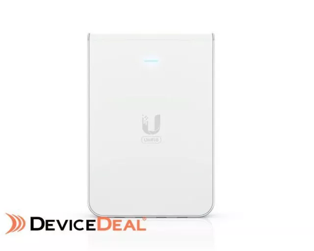 Ubiquiti U6-IW UniFi Wi-Fi 6 In-Wall Wall-mounted access point with a built-in P