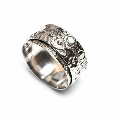 Silver Spinner Ring 925 Sterling Silver Ring Handmade Ring All Size EC-671