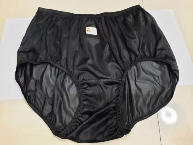 SIZE 5XL VINTAGE Style Women Big Granny Underwear Nylon Thai Panties Soft  Briefs $24.00 - PicClick