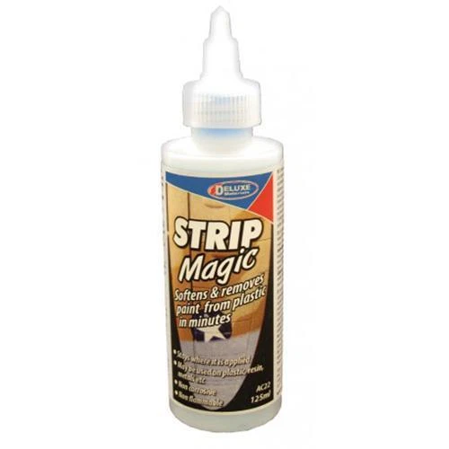 Deluxe Materials AC22 Strip Magic Paint Removal - 125 ml. Bottle