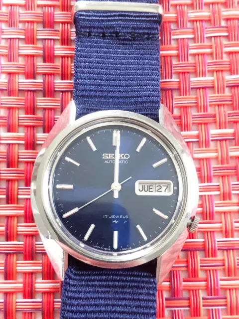 VINTAGE 1973 SEIKO 7006-7139 Rare UFO Automatic Watch Day Date Newly  Serviced $ - PicClick
