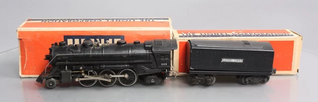 Lionel 1666 Vintage O 2-6-2 Die-Cast Steam Locomotive w/2689W Tender/Box