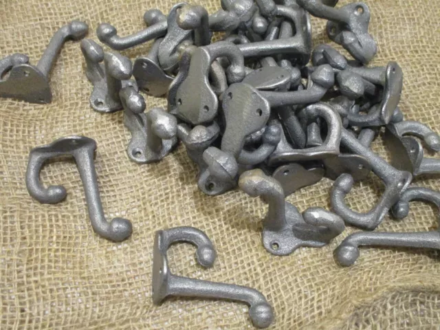 25 Coat Hooks Door Hanger Pegs Rack Decorative Clothes Wall Hook Hat Wall Iron