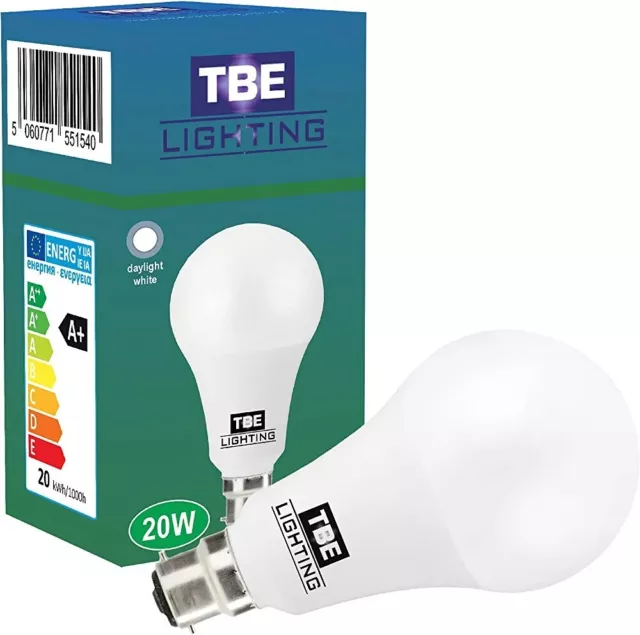 LED Light 20W,A80 Bulb - B22 Standard Bayonet Fitting, 150w Equivalent