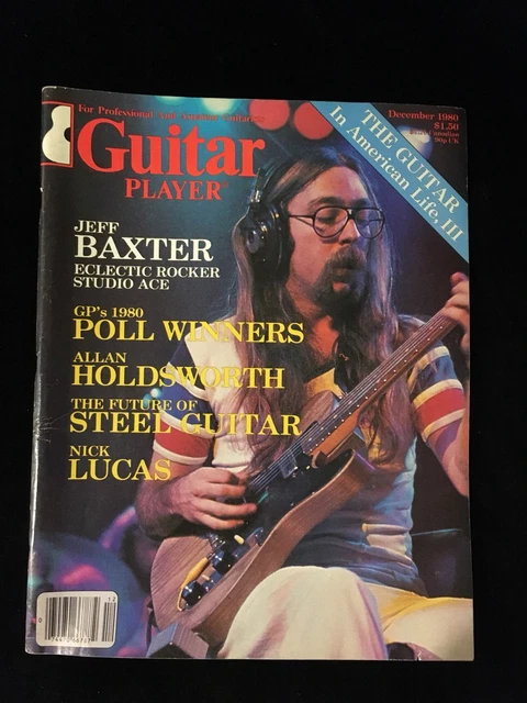 GUITAR PLAYER MAGAZINE-STEELY DAN Jeff Baxter-Nick Lucas-1980- £15.68