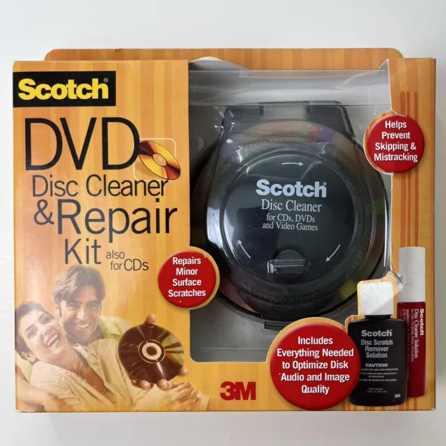 Scotch DVD Disk Cleaner & Scratch Remover