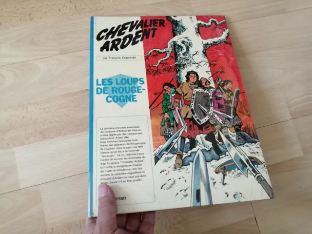 Bd E.o Chevalier Ardent Les Loups De Rouge Cogne