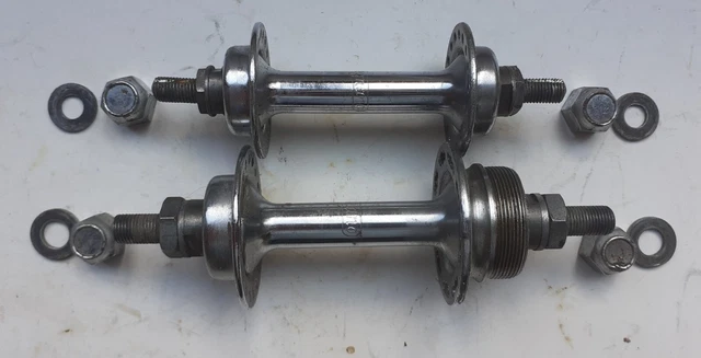Paire De Roues Vintage Legnano Ambrosio Pour Vélo De Course - Jantes Clincher Aluminium