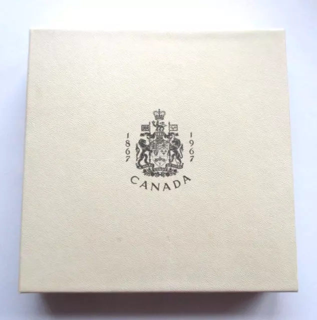 1967 Canada Proof-Like Set In Leather Case - No Gold Coin