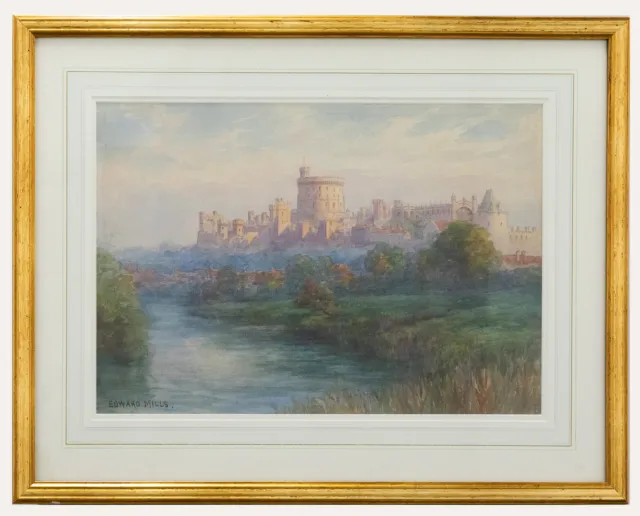 Edward Mills (fl. 1876-1918) - Early 20th Century Watercolour, Windsor Castle