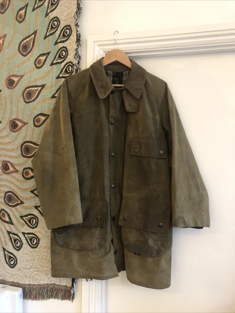 美品1987製 Barbour Solway Zipper size40