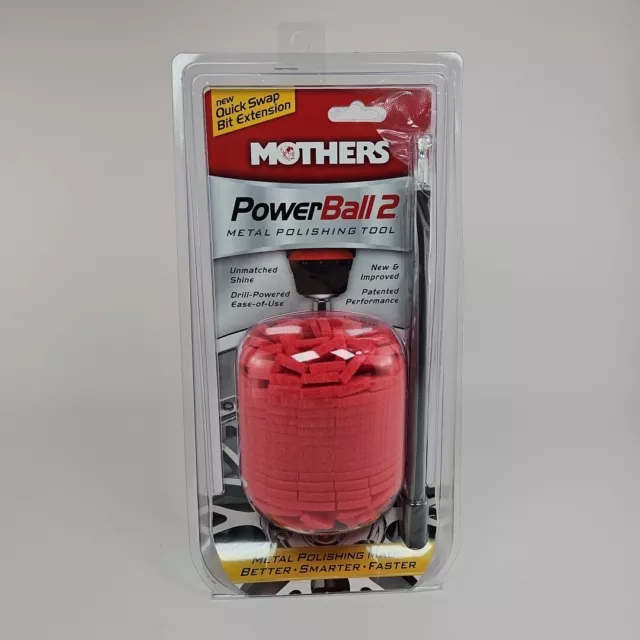 Mothers 05143 PowerBall 2 Metal Polishing Tool New