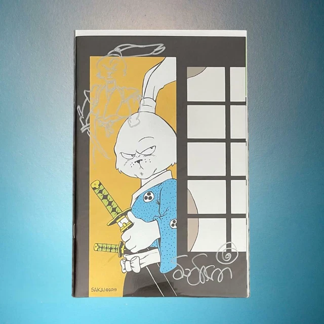 Usagi Yojimbo #6 Variant Virgin Foil Signed & Sketch Stan Sakai Albedo 2 1  Tmnt