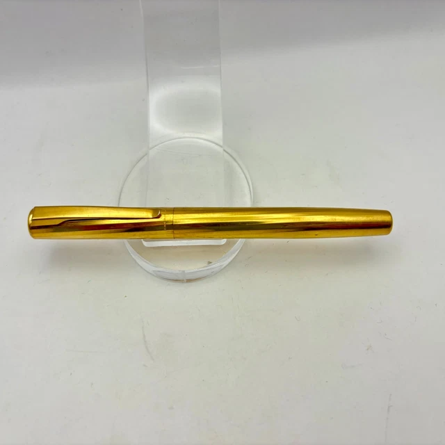 Stylo Plume Jinhao Marbré Gris - Plaque Or, Coffret Inclus, Recharge Fournie, Neuf Avec étiquettes