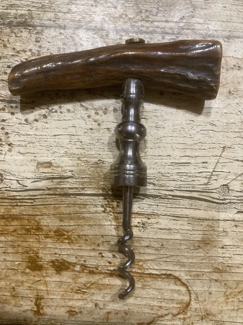 ANCIEN TIRE-BOUCHON EN Bois Et Metal EUR 9,90 - PicClick FR