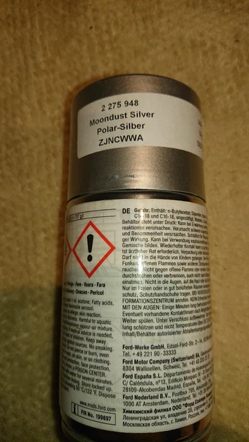Fiesta Moondust Silver Paint