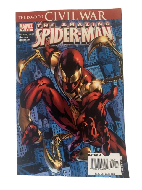 THE AMAZING SPIDER-MAN Vol. 1 #529 April 2006 MARVEL Comics - Tony Stark