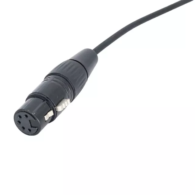 For Airbus XLR To GA Dual Plug 5 Pin Headset Adapter Aviation Headphone Cable 3