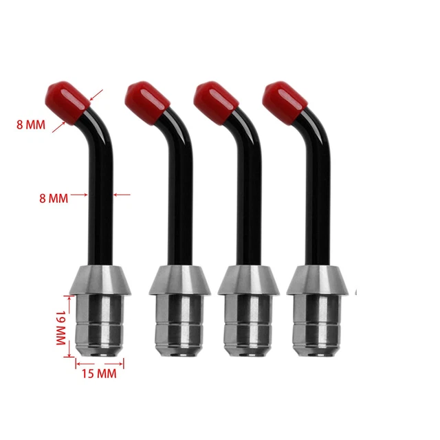 4x Dental Tip Guide fiber glass for Wireless Curing Light Orthodontics D5 Denjoy