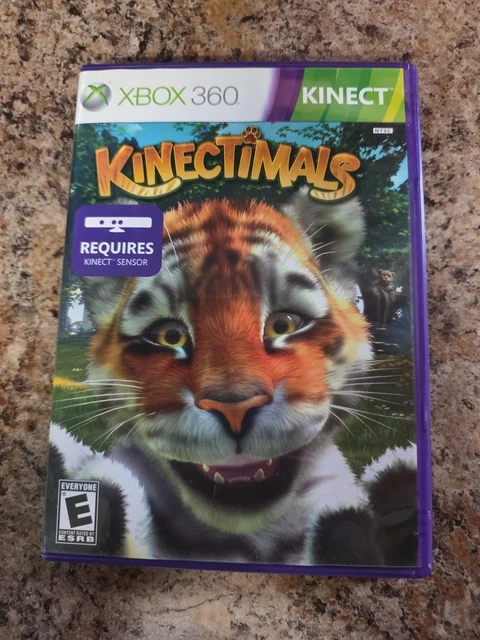 KINECTIMALS (MICROSOFT XBOX 360, 2010) GAME COMPLETE, w/MANUAL