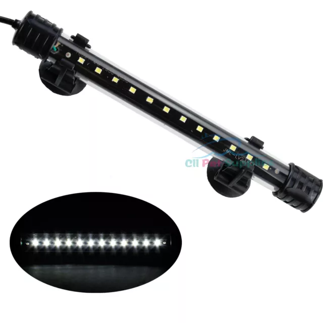 AQUANEAT Aquarium LED Submersible Light 7.5" Fish Tank Underwater Strip Lamp